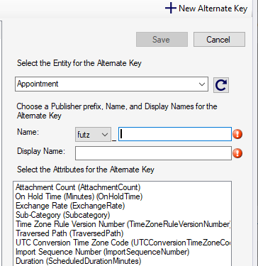 New XrmToolbox Tool – Alternate Key Manager – Jim Novak Blog